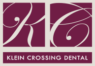 Klein crossing dental initials logo