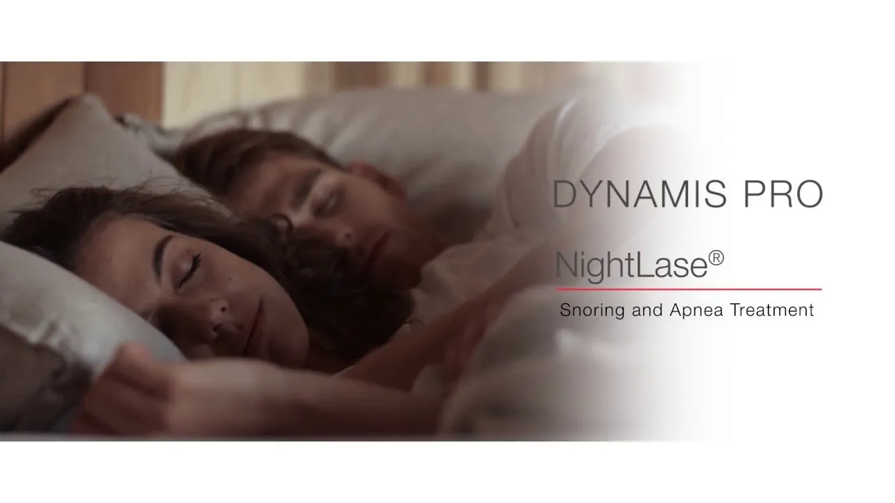 dynamis pro nightlase snoring and apnea treatment video thumbnail